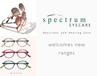 Spectrum Eyecare welcomes new ranges