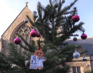 Festive fun at the Swindon Christmas Tree Festival