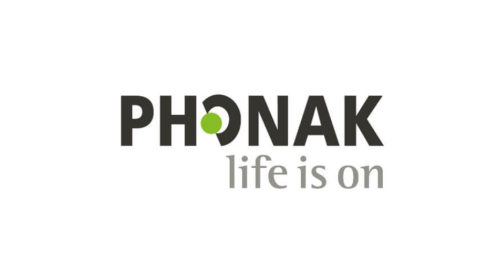 Phonak hearing aids brand logo.