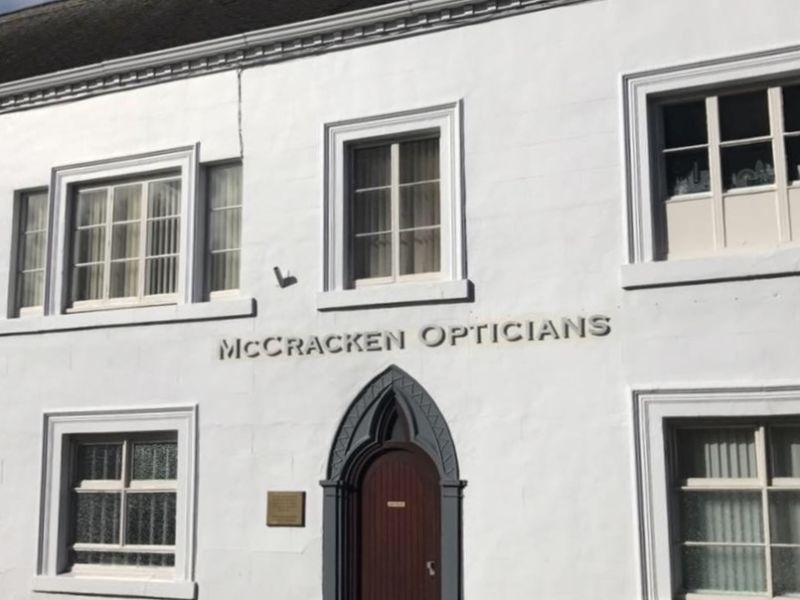 mccracken opticians exterior