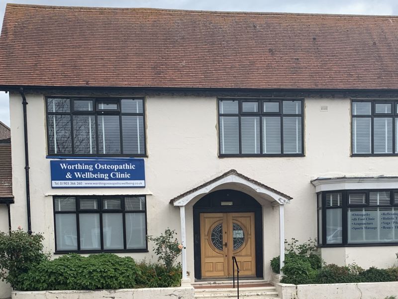 Worthing Osteopathic and Wellbeing Centre exterior