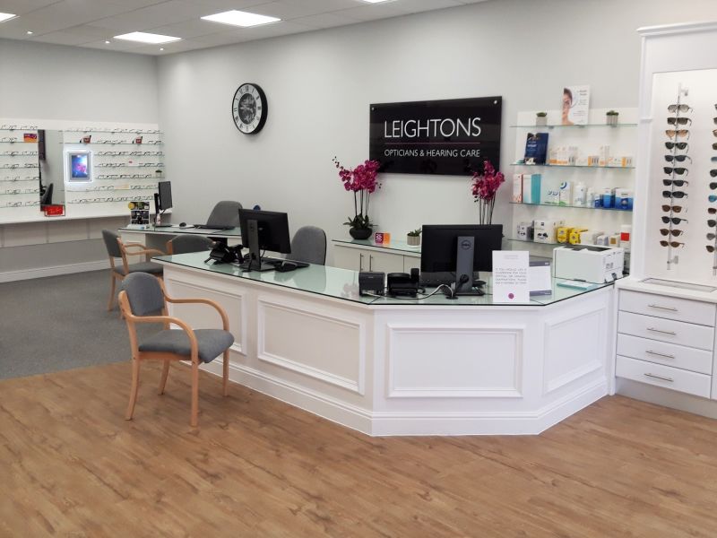 leightons wokingham reception area