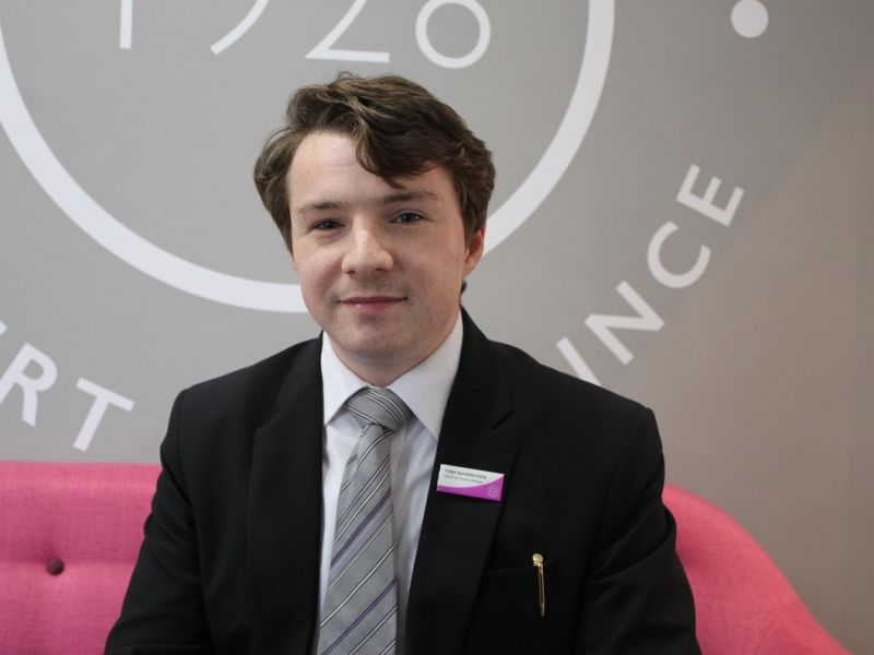 Toby Baverstock, Dispensing Optician at Leightons Opticians.