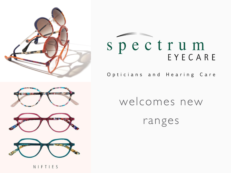 Spectrum Eyecare welcomes new ranges