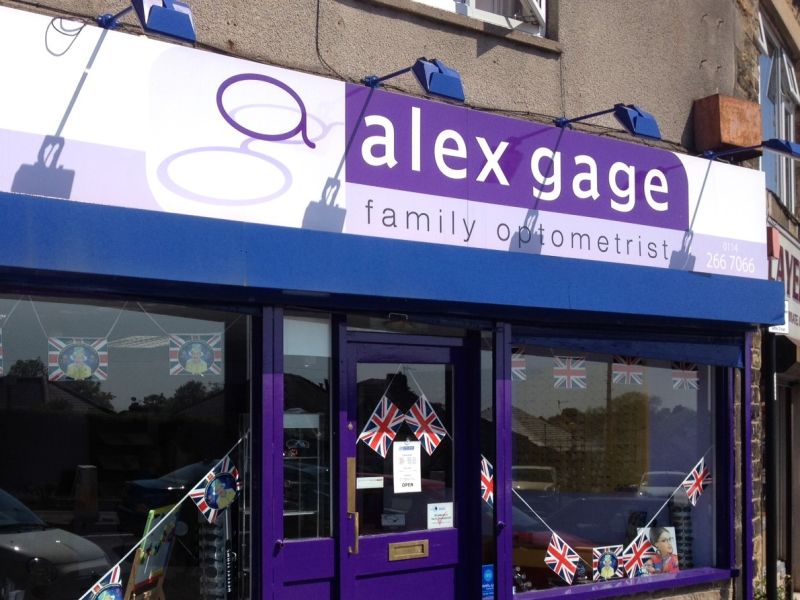 Alex Gage optometrists Crosspool exterior