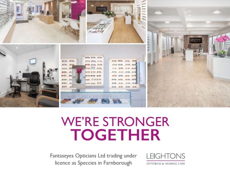 Collage of Farnborough store