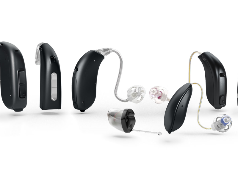 Variety of hearing aids