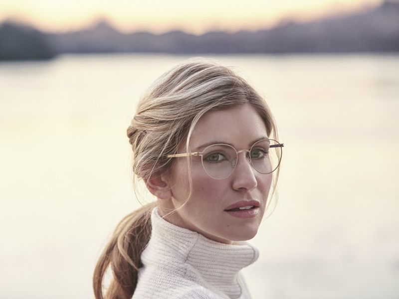 Headshot of woman wearing glasses