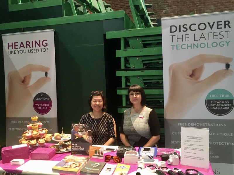 Leightons team at annual community showcase