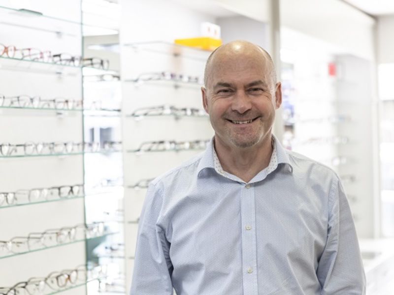 Martin Lloyd, Co-Director and Optometrist at Leightons Marlow.