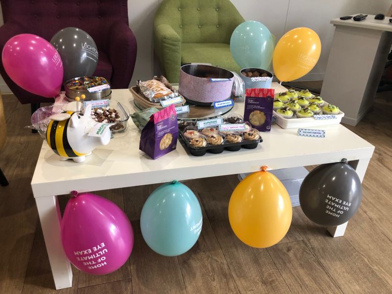 Macmillan coffee morning at Leightons