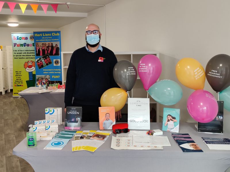 Leightons Fleet at World Sight day event