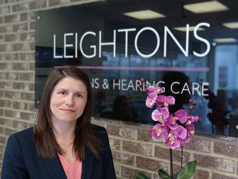 Sebastiana Cara, Dispensing Optician at Leightons Opticians.