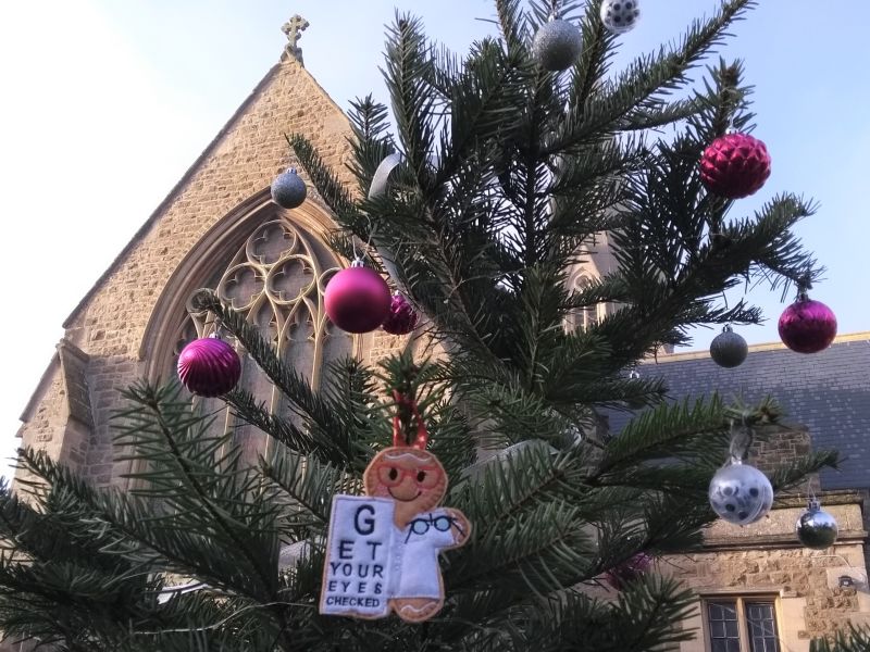 Festive fun at the Swindon Christmas Tree Festival