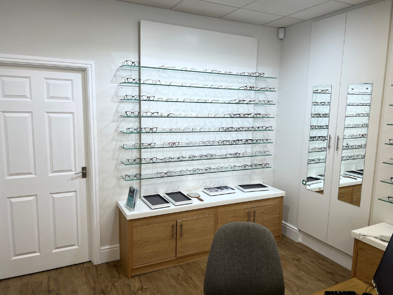 Leightons Opticians and Hearing Care - Glasses Display