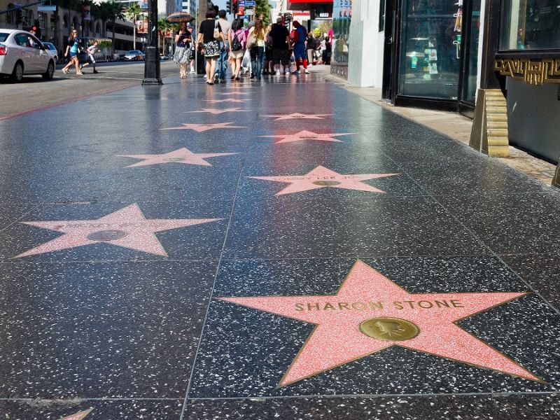 Hollywood Walk of Fame Sharon Stone