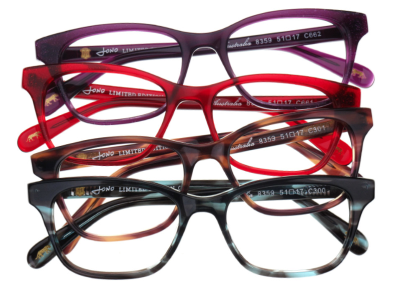 Selection of Jono Hennessy glasses