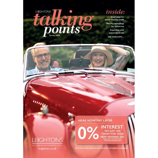talking points front cover man and woman in car