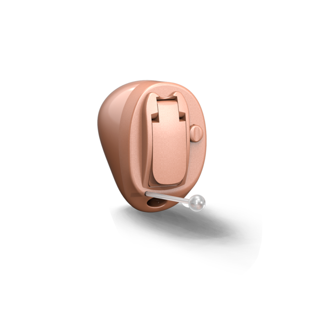 Oticon Own hearing aids in CIC style.