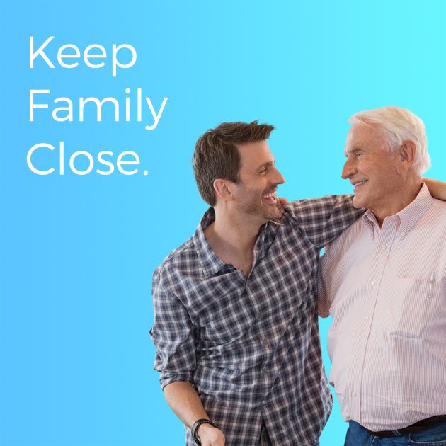 keep family close son and father together