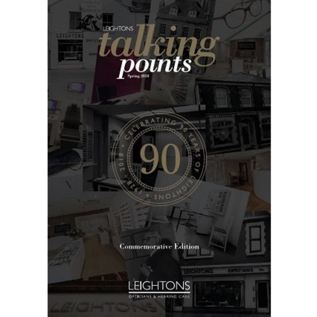 Leightons Talking Points cover for the Spring 2018 edition.