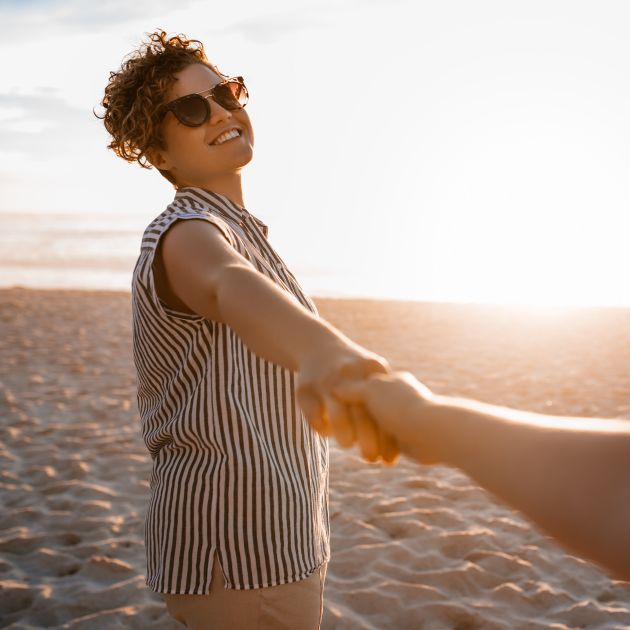 Couple on a beach