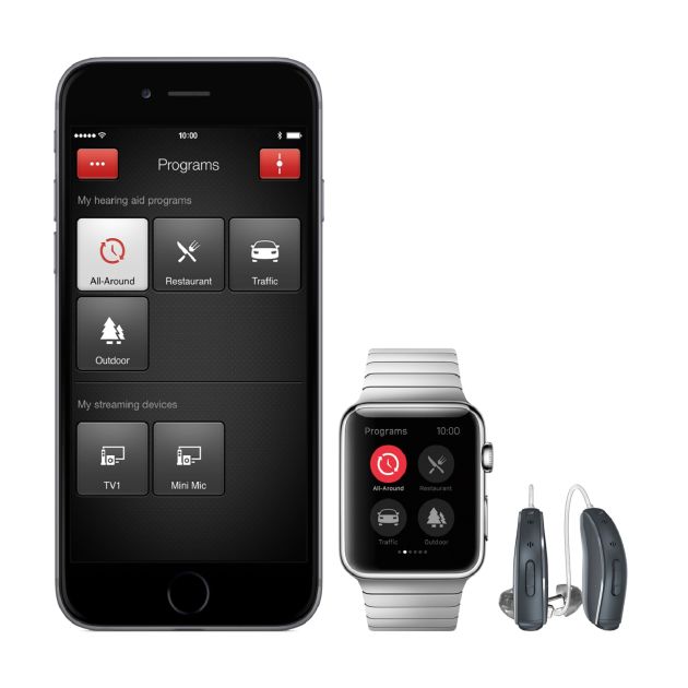 resound linx2 hearing aids iphone app apple watch