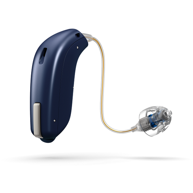 Oticon Opn hearing aid.