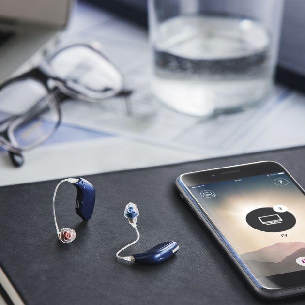 oticon opn hearing aids with smartphone