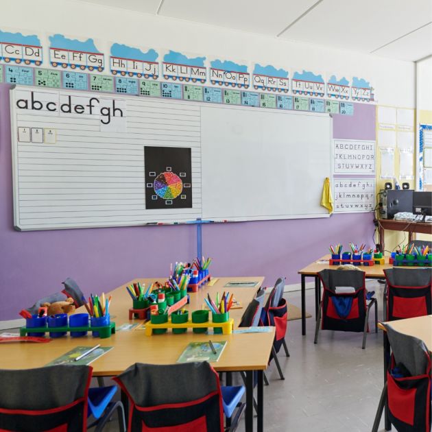 image of a school whiteboard