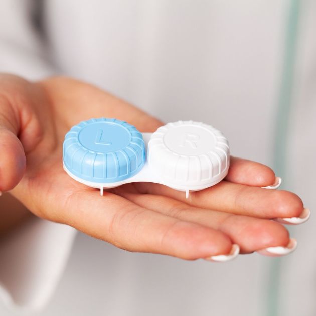 contact lens travel case