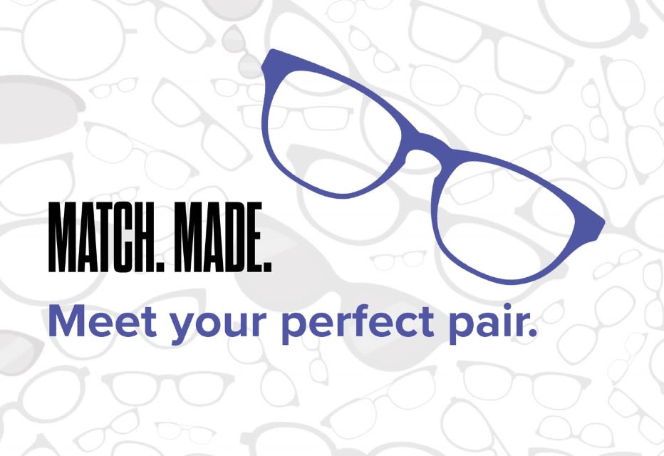 A promotional banner for the "Match. Made" campaign.