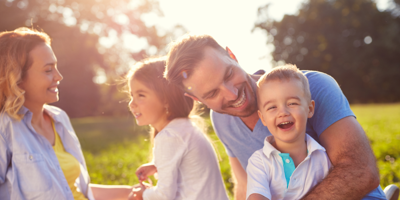 family laughing