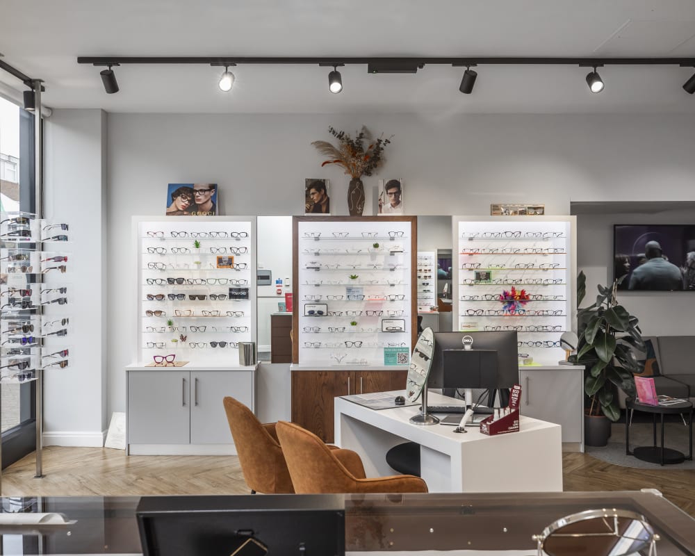 Raxworthy Visioncare - Leightons Opticians and Hearing Care - Christchurch branch - dispensing area