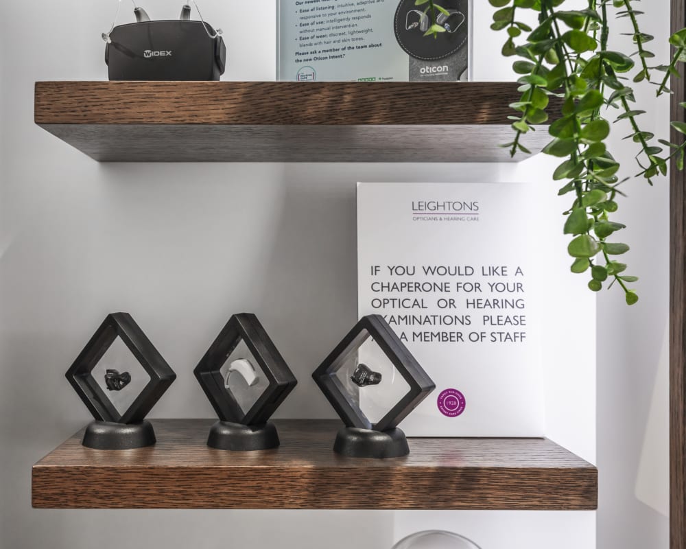 Raxworthy Visioncare and Leightons branch at Christchurch, hearing aids.