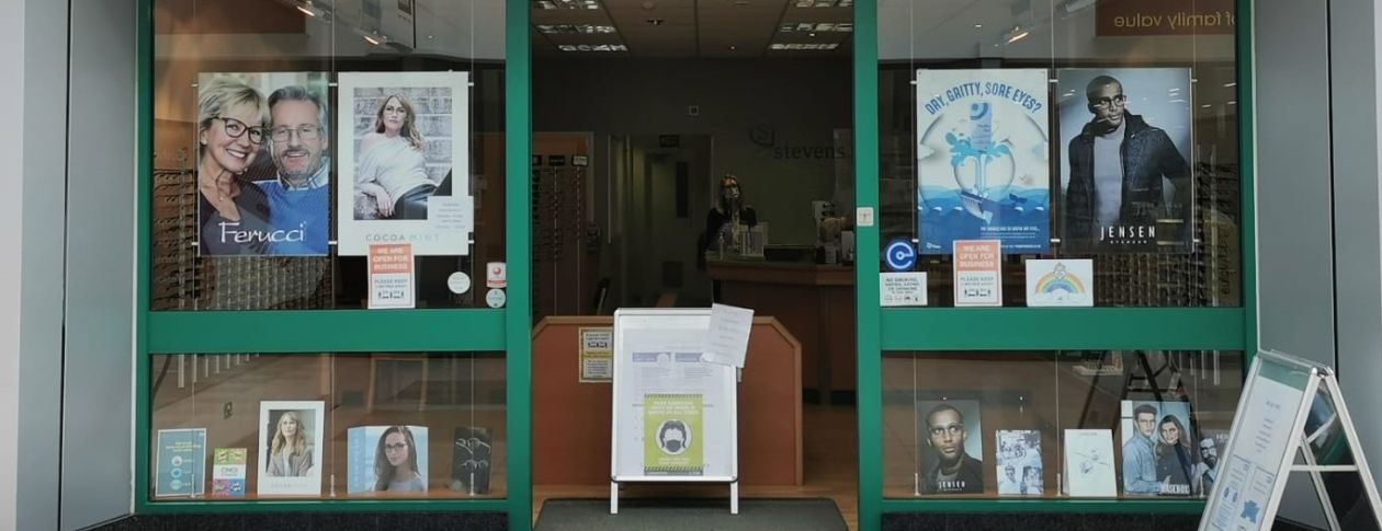 Stevens Opticians Exterior