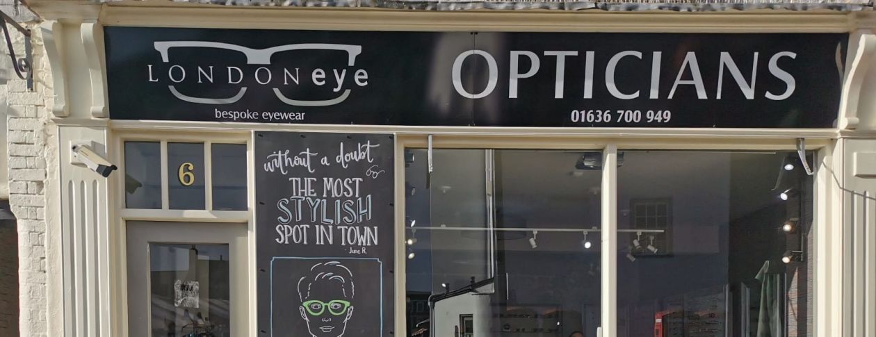 London Eye bespoke eyewear exterior