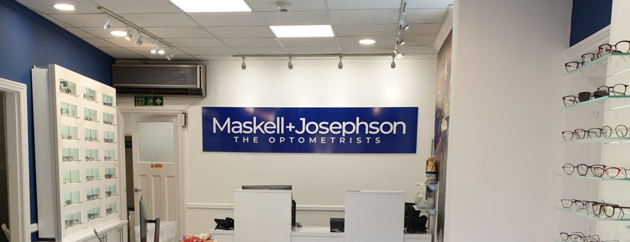Maskell + Josephson The Optometrists interior