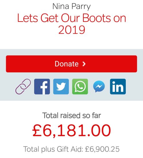 money raised for MS with leightons swindon