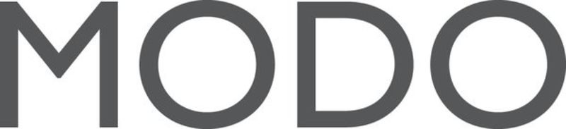 MODO logo of the eyewear brand.