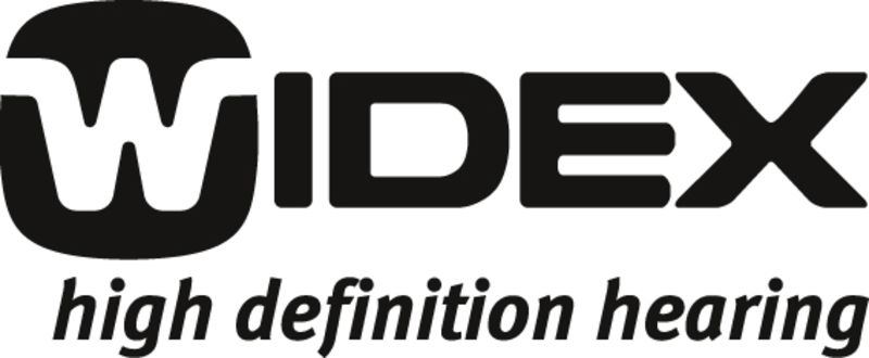 Widex hearing aids logo.