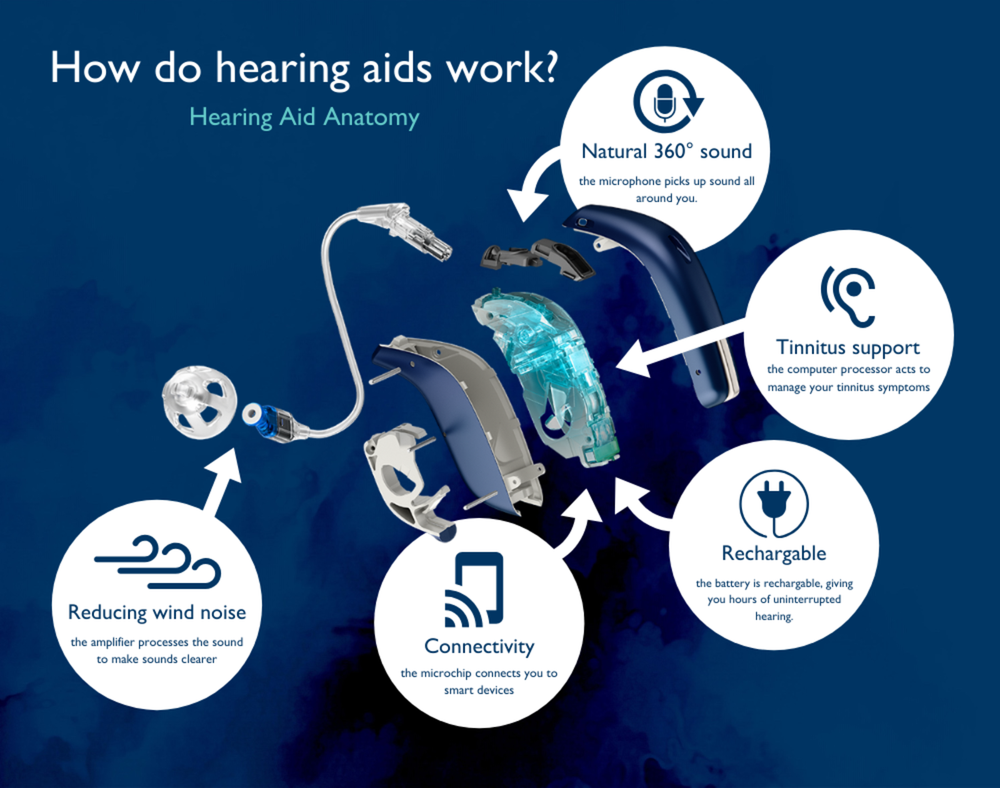 How do hearing aids work diagram