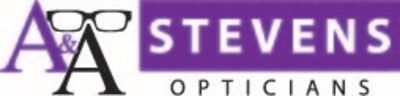 a and a stevens opticians logo