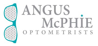 angus mcphie optometrists logo