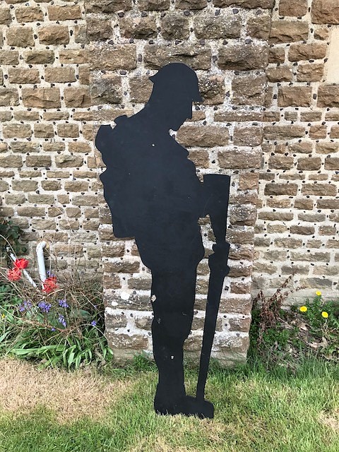 soldier silhouette haslemere