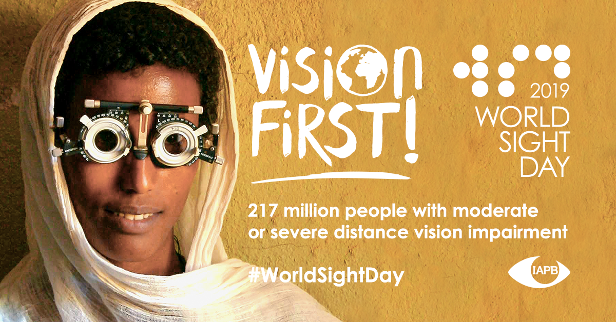 World Sight Day vision first