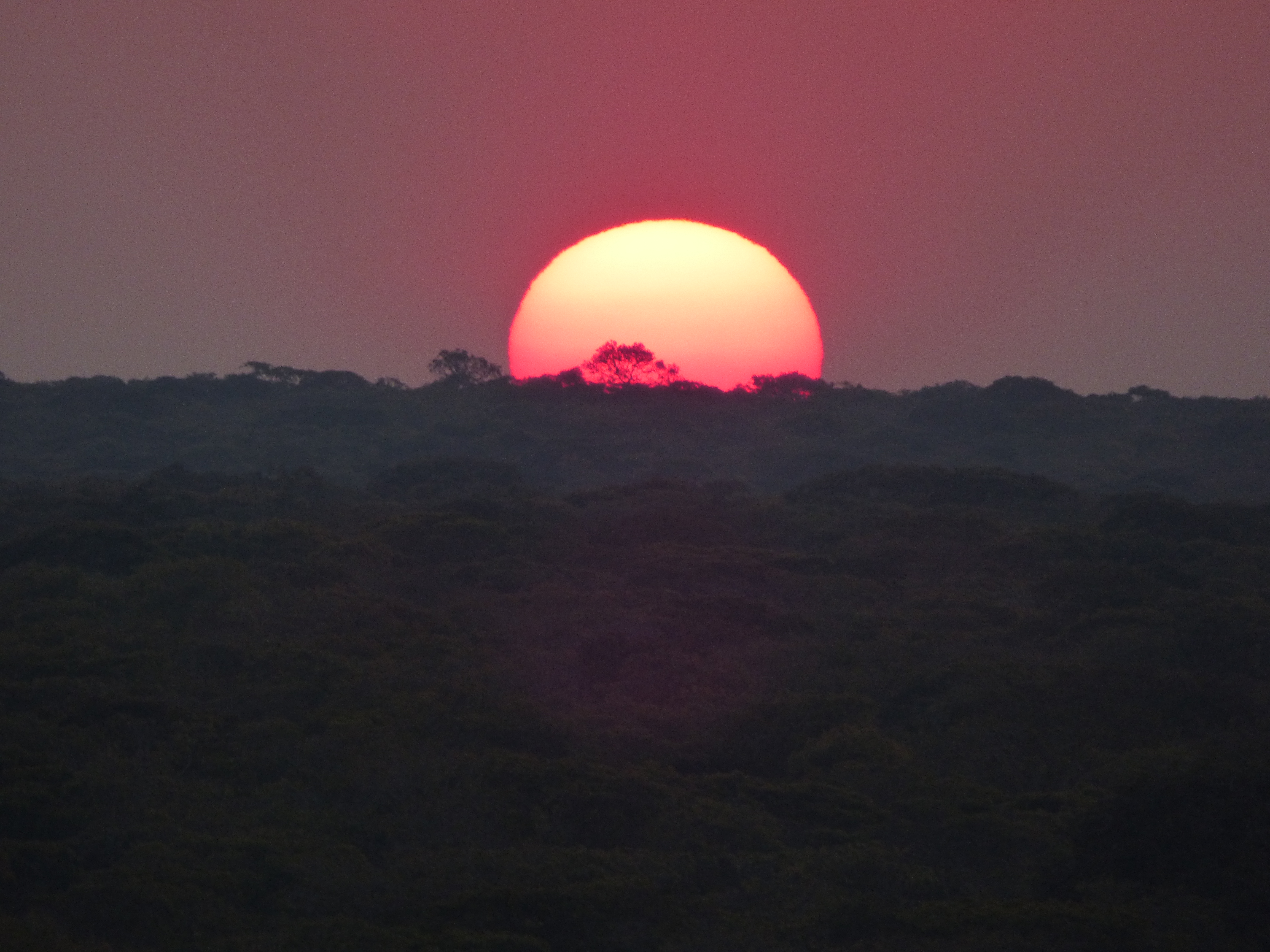 Sunset in Zambia