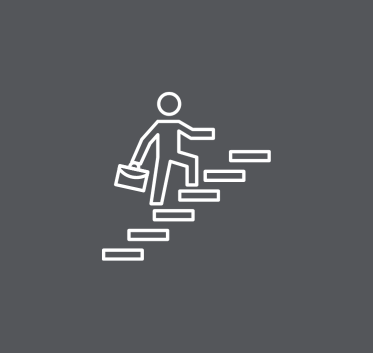 Employee Climb Stairs icon