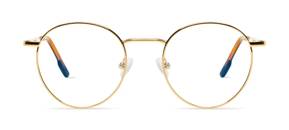 Komono Pete Slims eyeglasses in Gold colour.