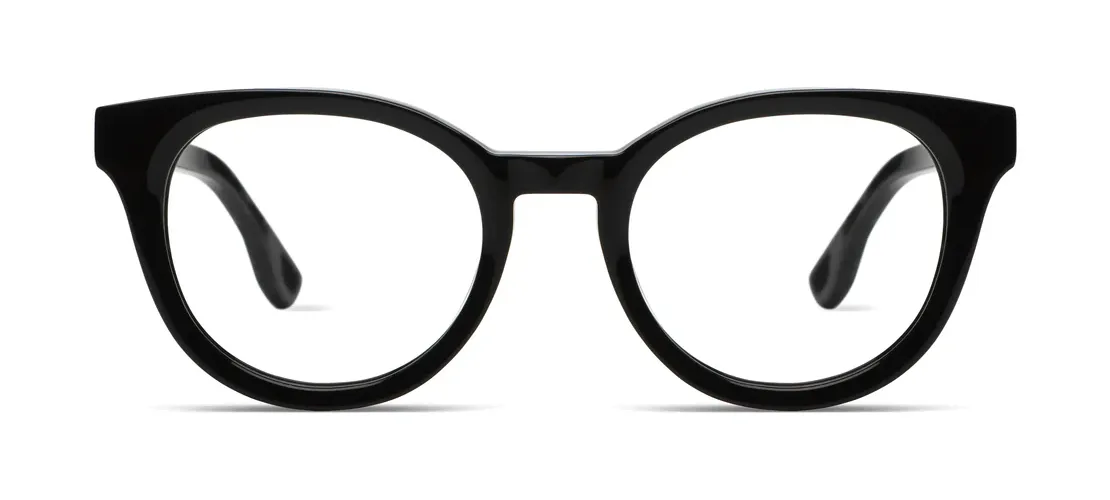 Komono Mae Slims eyeglasses in Black colour.
